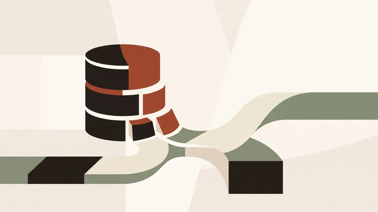 Abstraktes Titelbild zum Thema MySQL 8.0 End of Life: Was nach dem Support-Ende im April 2026 gilt (KI-generiert)