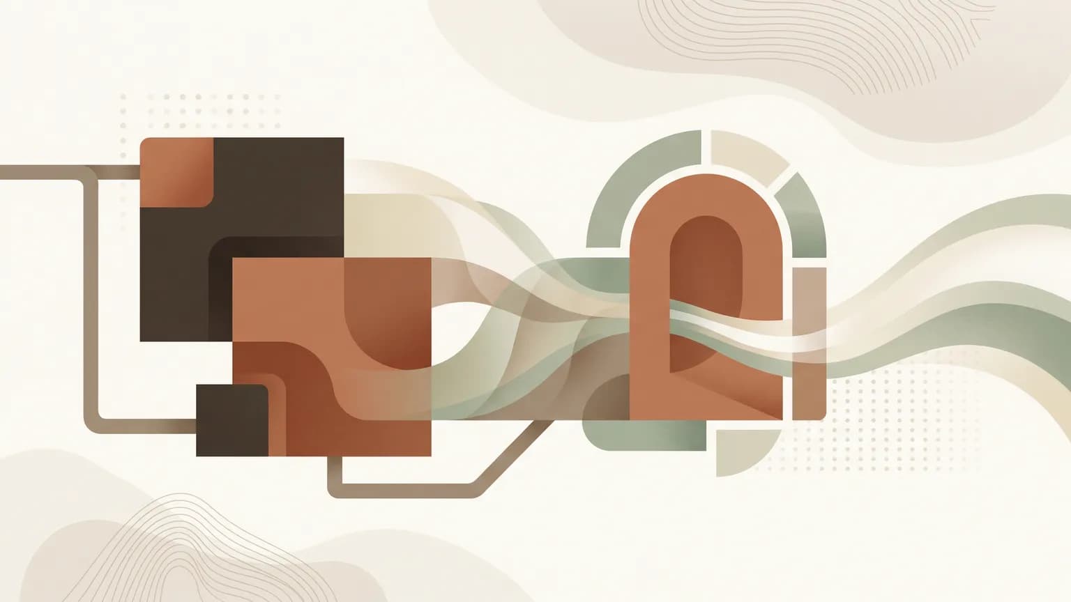Abstraktes Titelbild zum Thema Refactoring: Wann es sich lohnt und wann nicht (KI-generiert)