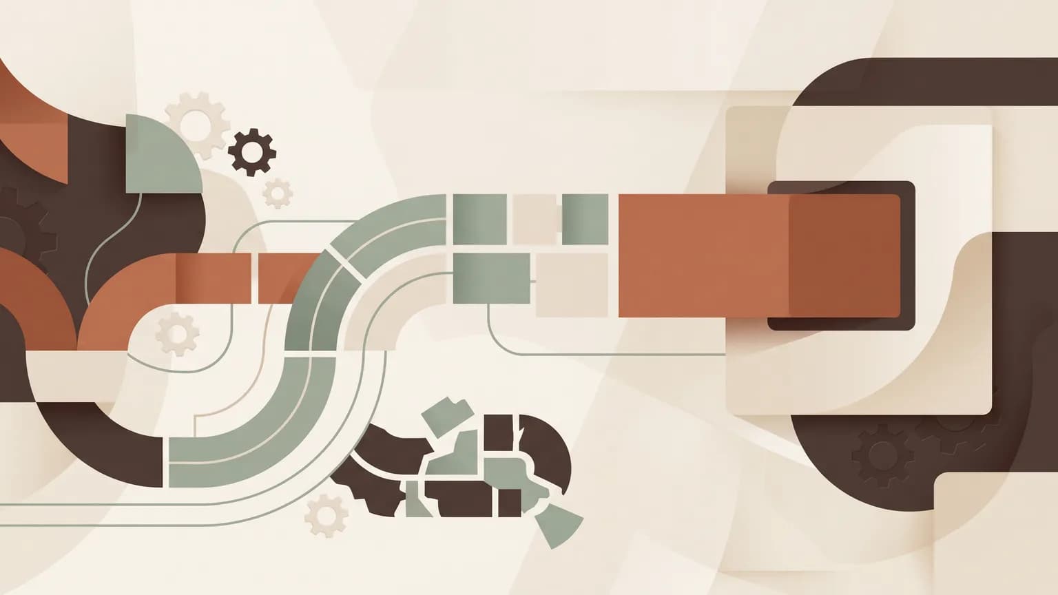 Abstraktes Titelbild zum Thema WordPress 7 Armstrong: PHP 7.4 wird Pflicht, was zu tun ist (KI-generiert)