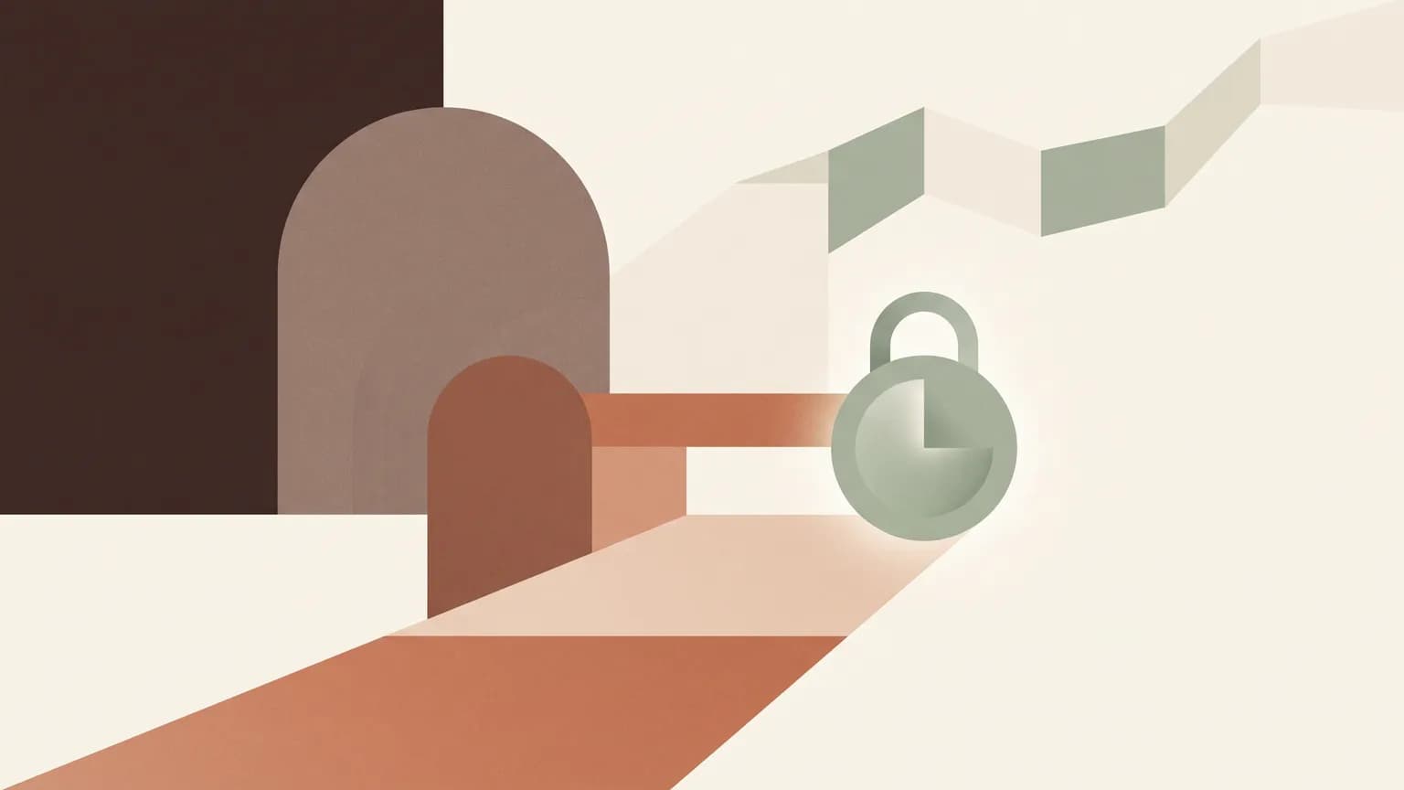 Abstraktes Titelbild zum Thema Laravel 12 End of Life: Security-Support endet am 24. Februar 2027 (KI-generiert)