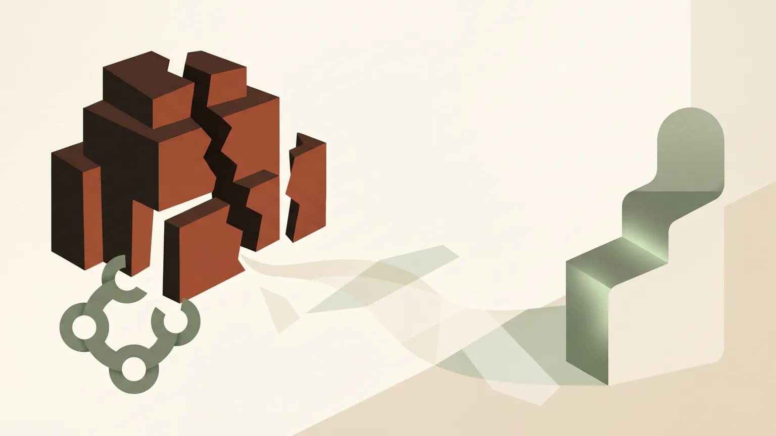 Abstraktes Titelbild zum Thema PHP 7.4 ist End of Life: Warum WordPress-Seiten jetzt handeln müssen (KI-generiert)
